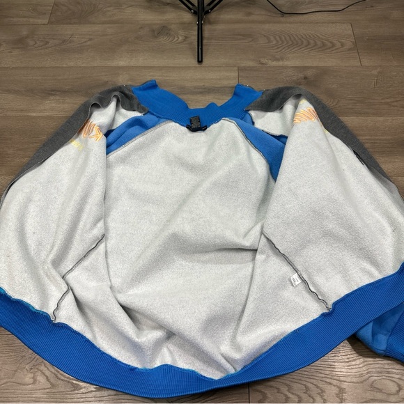 Marithe Francois Girbaud Full Zip Sweatshirt Two Tone Round For Round Men’s 3XL - Picture 14 of 15